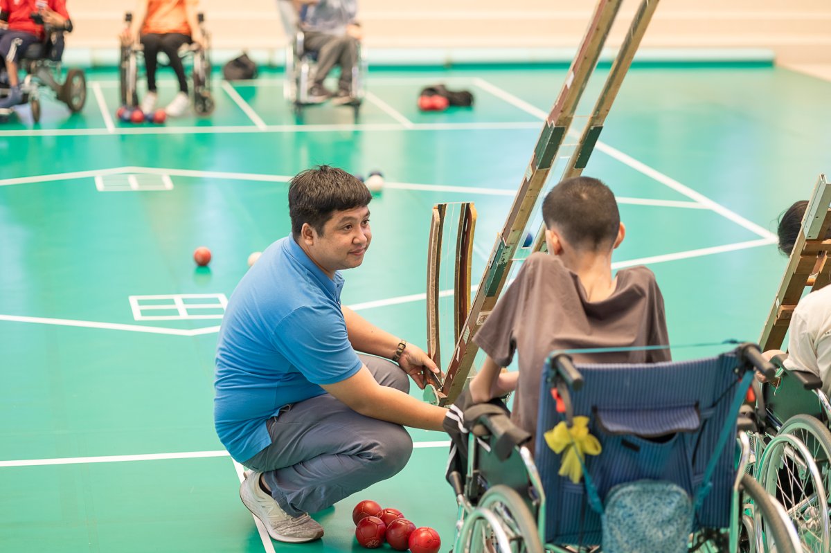 มรภ.รำไพพรรณี เปิดบ้านต้อนรับเหล่านักกีฬาคนพิการ  (2)