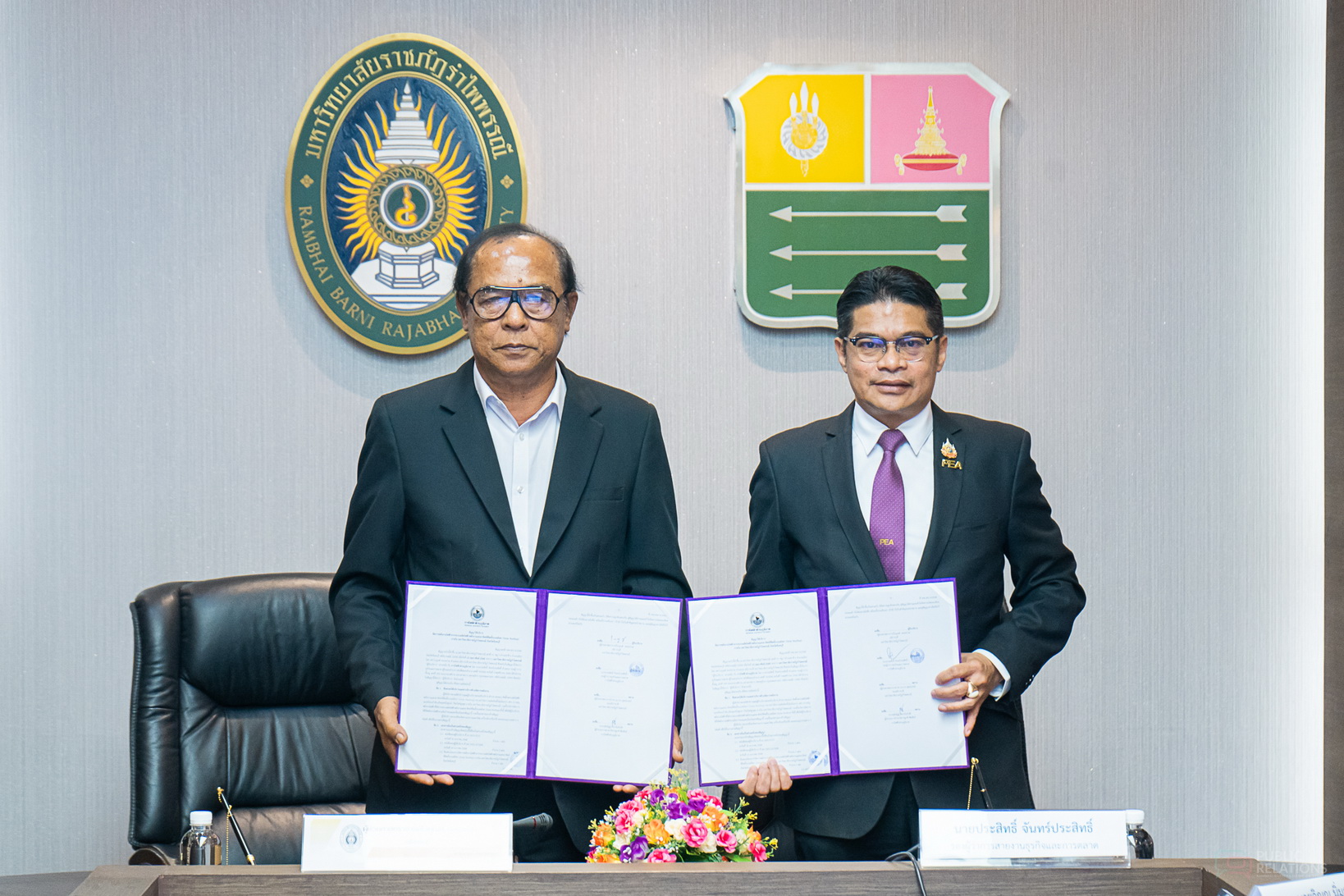 RBRU และ PEA ลงนามติดตั้ง Solar Rooftop ชูธงมหาวิทยาลัยสีเขียว (5)
