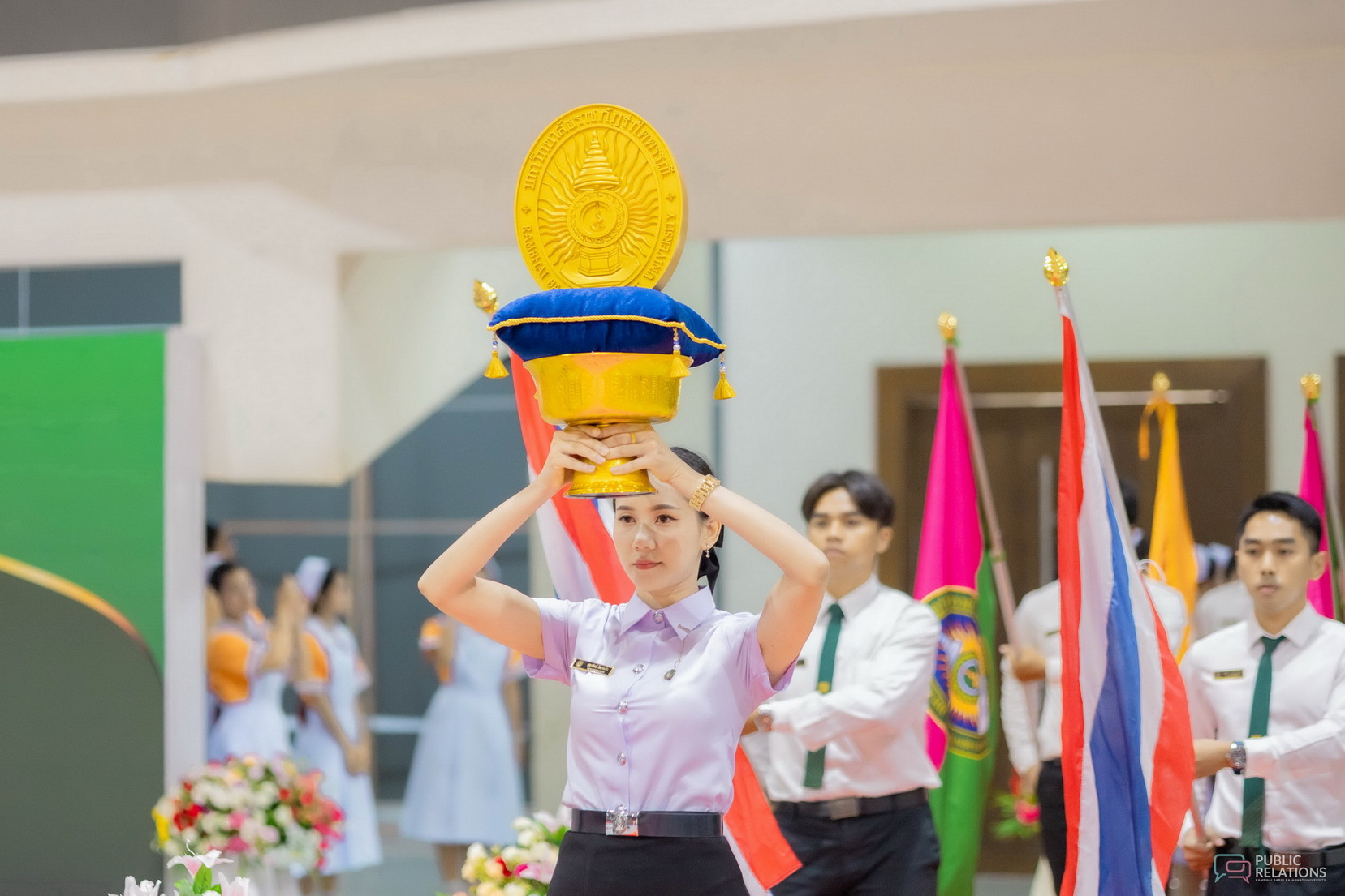 พิธีสำเร็จการศึกษาของนักศึกษาพยาบาลศาสตรบัณฑิต รุ่นที่ 3 และหลักสูตรผู้ช่วยพยาบาล รุ่น 1 (4)