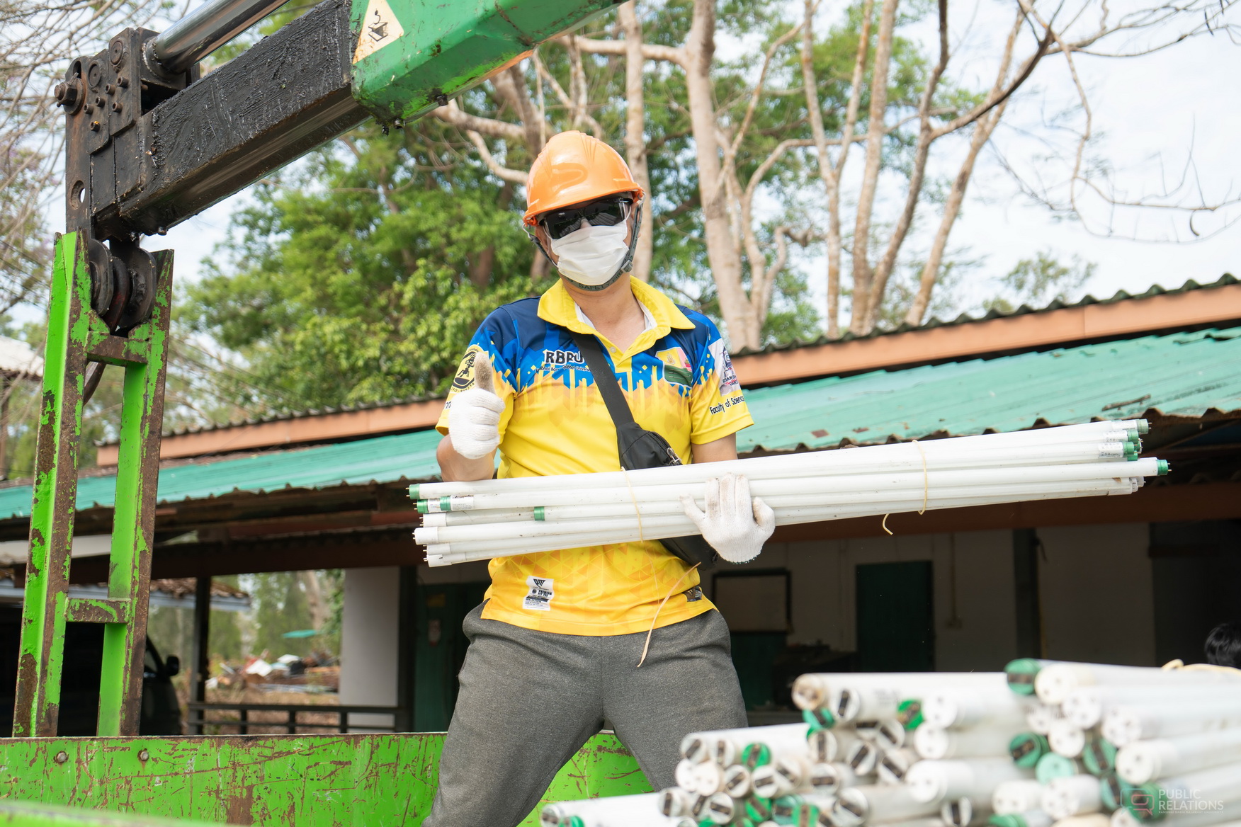 ม.รำไพฯ ดำเนินมาตรการแยกขยะอันตรายในพื้นที่ (3)