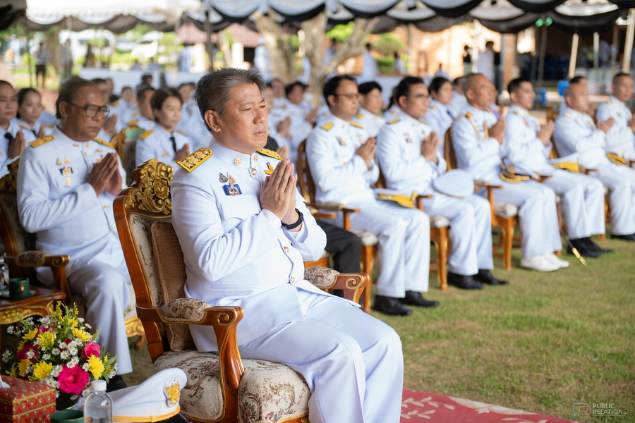 พิธีวางพวงมาลา วันคล้ายวันสวรรคต สมเด็จพระนางเจ้ารำไพพรรณี 2568 (2)
