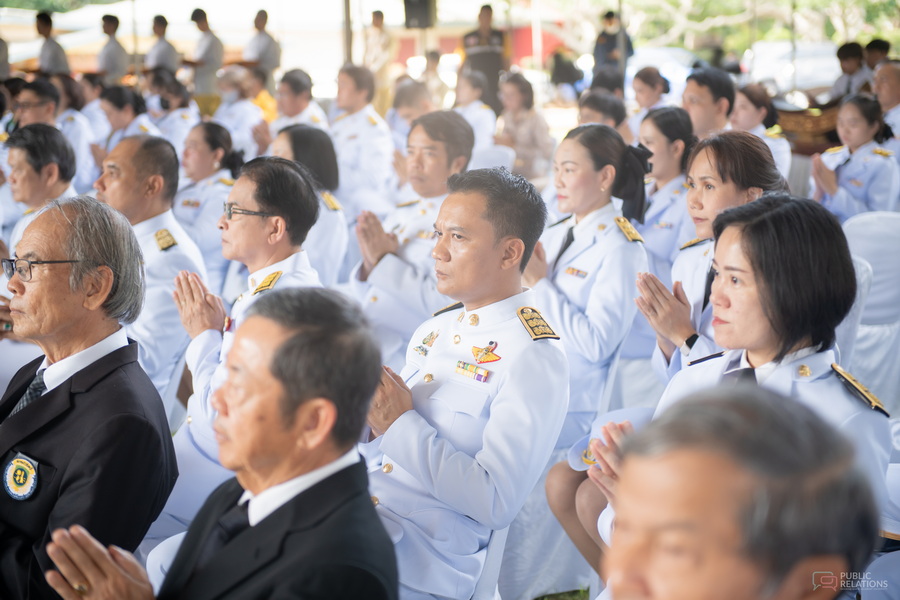 พิธีวางพวงมาลา วันคล้ายวันสวรรคต สมเด็จพระนางเจ้ารำไพพรรณี 2568 (3)