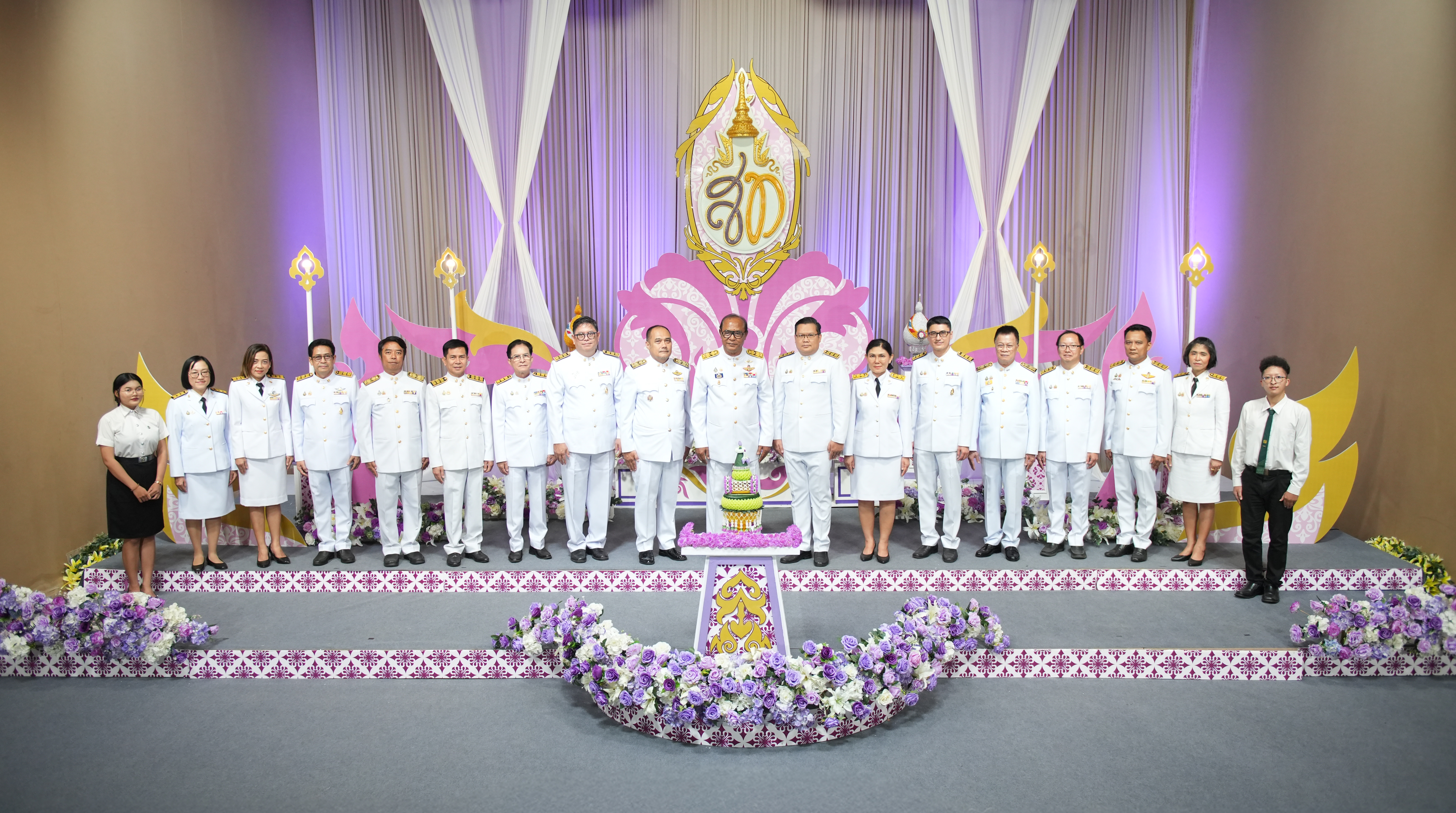 คณะผู้บริหารร่วมบันทึกเทปถวายพระพรชัยมงคล 3 มิถุนายน 2568 (1)