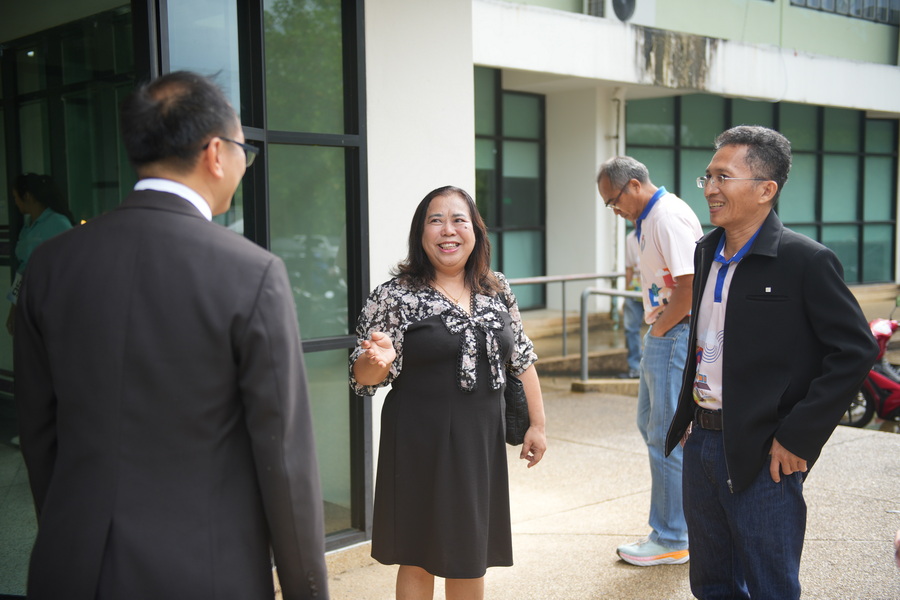 ต้อนรับราชภัฏหมู่บ้านจอมบึง ดูงานกายภาพและความปลอดภัย (2)