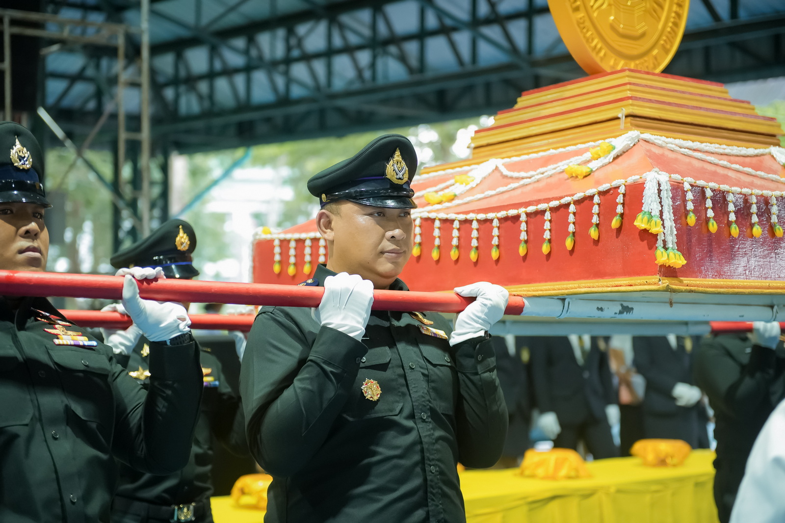 พิธีอัญเชิญตราพระราชลัญจกรและตราศักดิเดช ประจำปี 2568 (5)