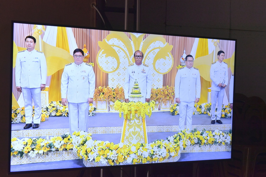 คณะผู้บริหารร่วมบันทึกเทปถวายพระพรชัยมงคล 28 มิถุนายน 2568 (2)