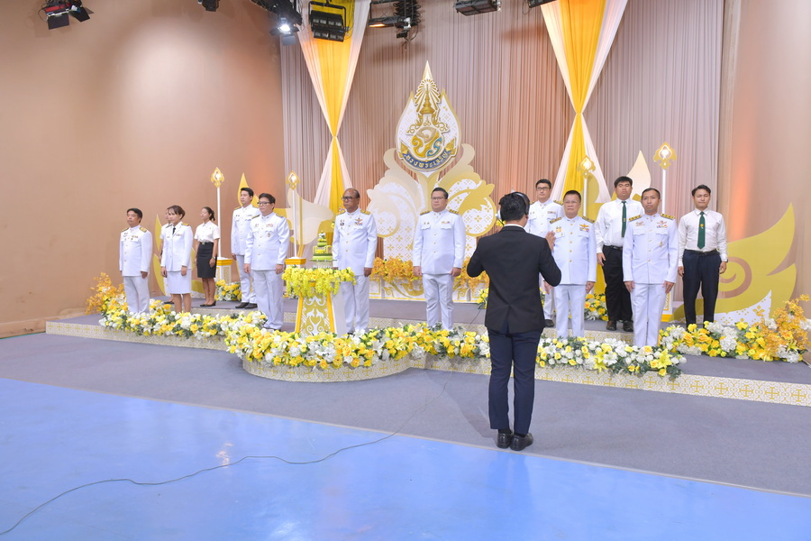 คณะผู้บริหารร่วมบันทึกเทปถวายพระพรชัยมงคล 28 มิถุนายน 2568 (4)