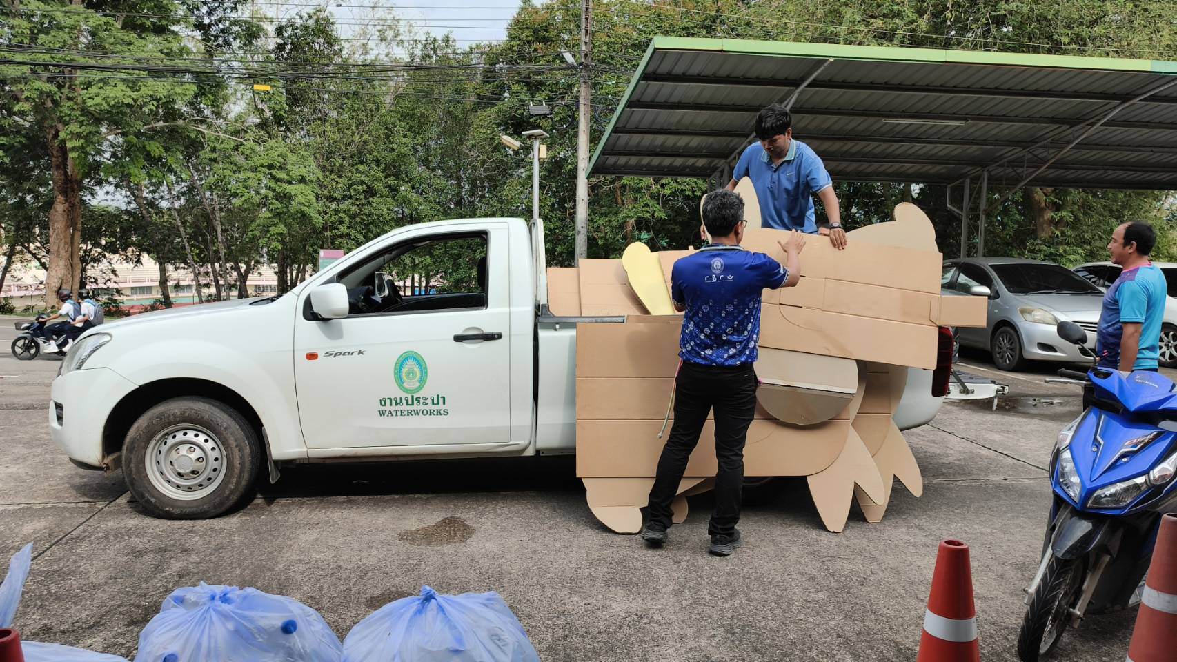 สนอ. จัดโครงการธนาคารขยะ เดือนกรกฎาคม พร้อมรณรงค์ลดขยะพลาสติก (3)