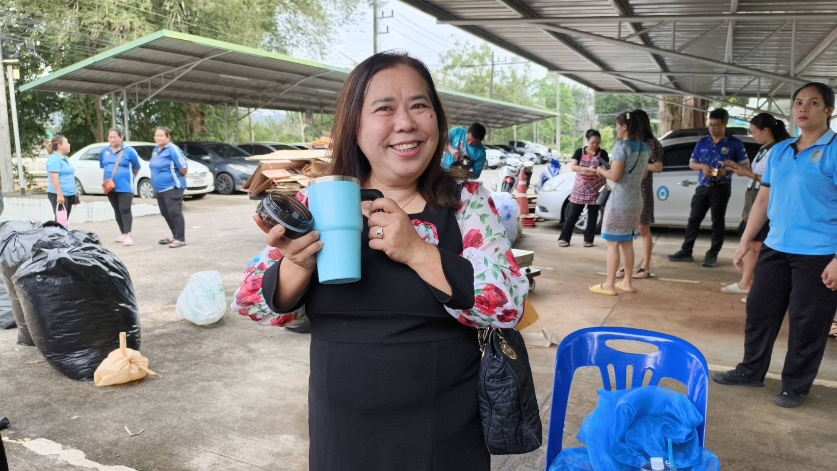 สนอ. จัดโครงการธนาคารขยะ เดือนกรกฎาคม พร้อมรณรงค์ลดขยะพลาสติก (5)