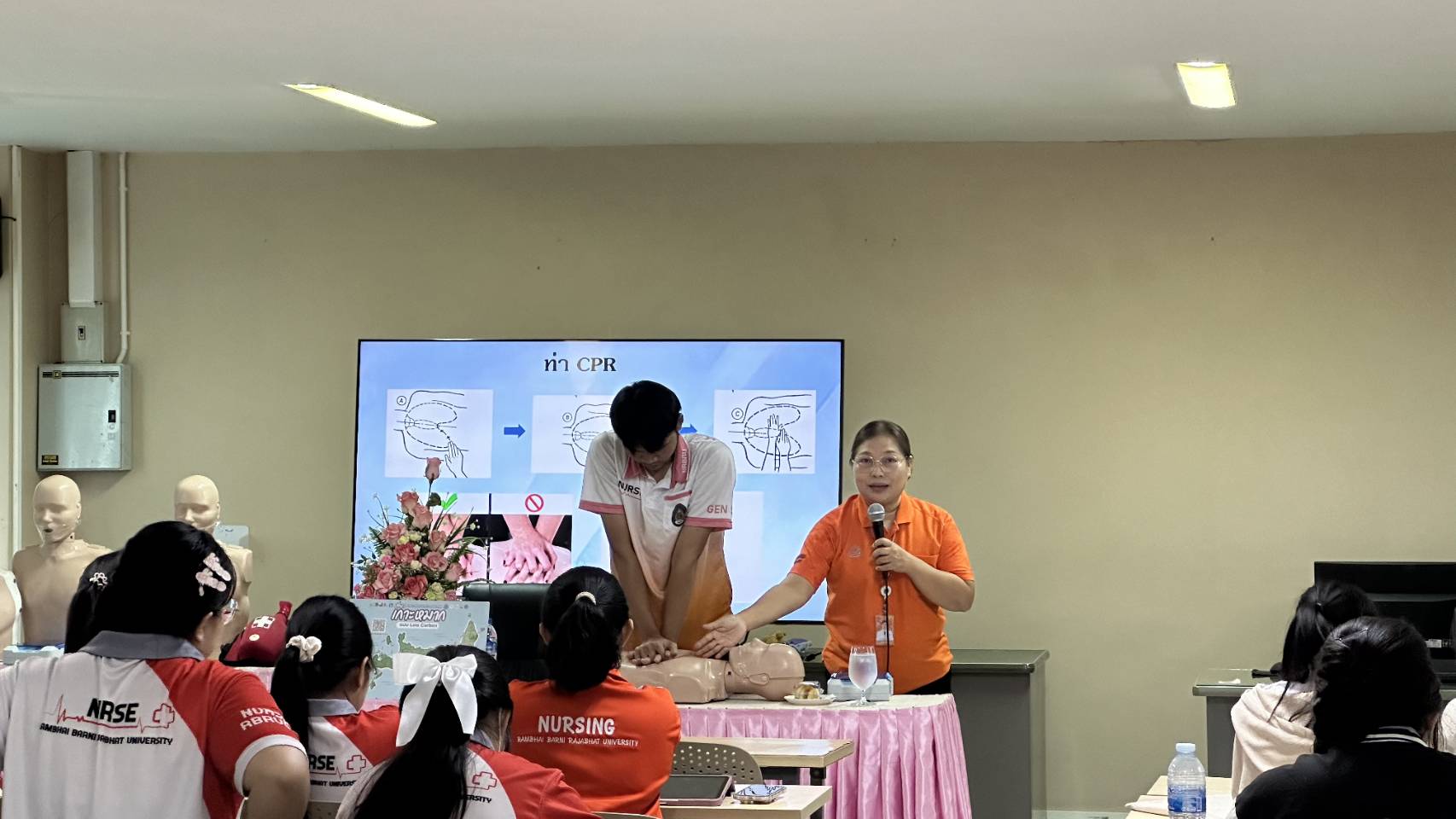 คณะพยาบาล อบรมหลักสูตรการดูแลสุขภาพ และความปลอดภัยทางทะเล (2)