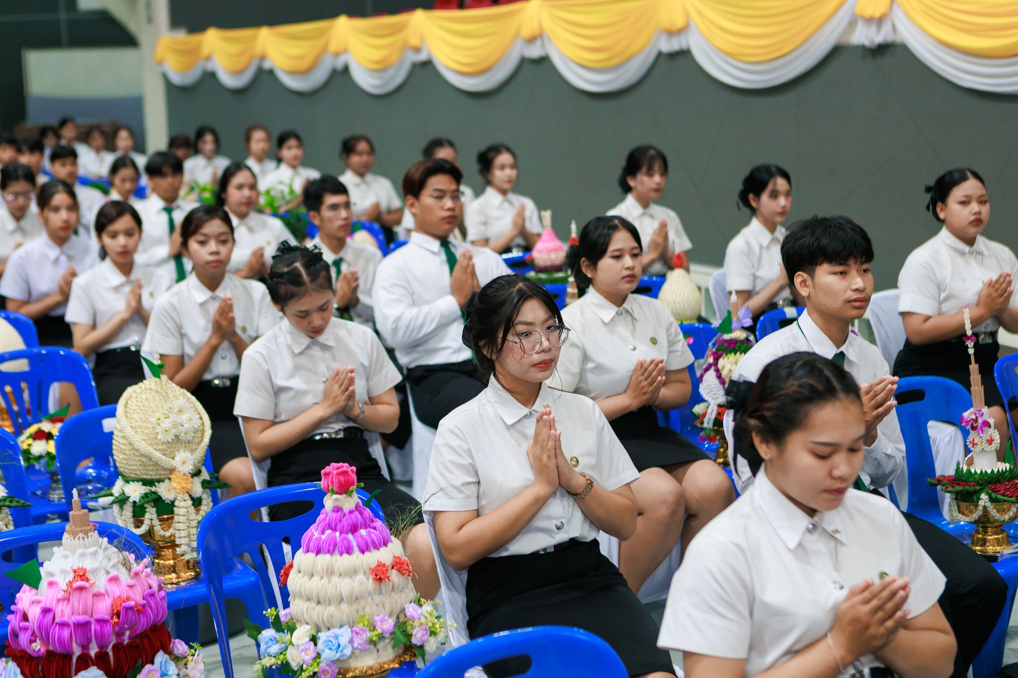 พิธีไหว้ครูนักศึกษาภาคปกติ ประจำปีการศึกษา 2568 (3)