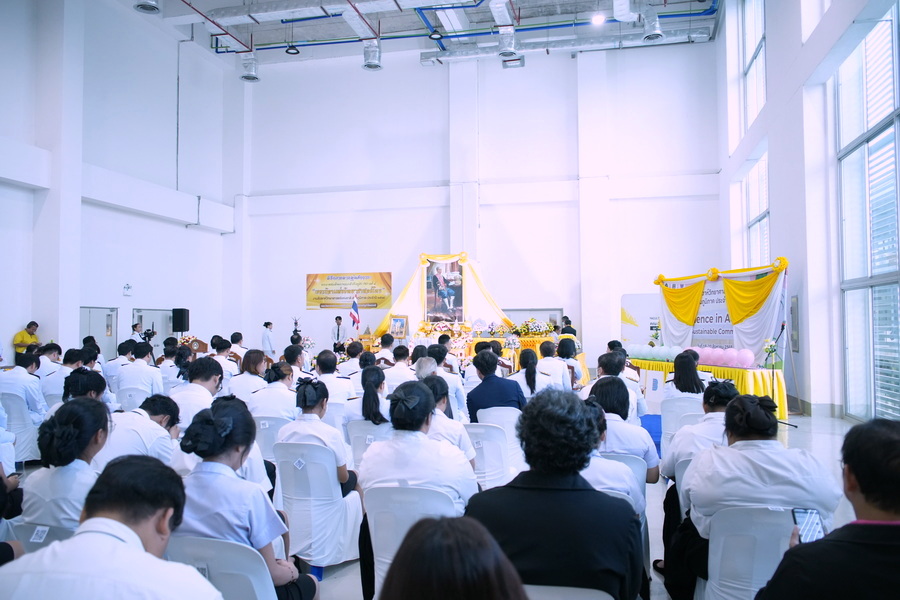 พิธีวางพานพุ่มฯ สัปดาห์วิทยาศาสตร์แห่งชาติ ประจำปี 2568 (1)