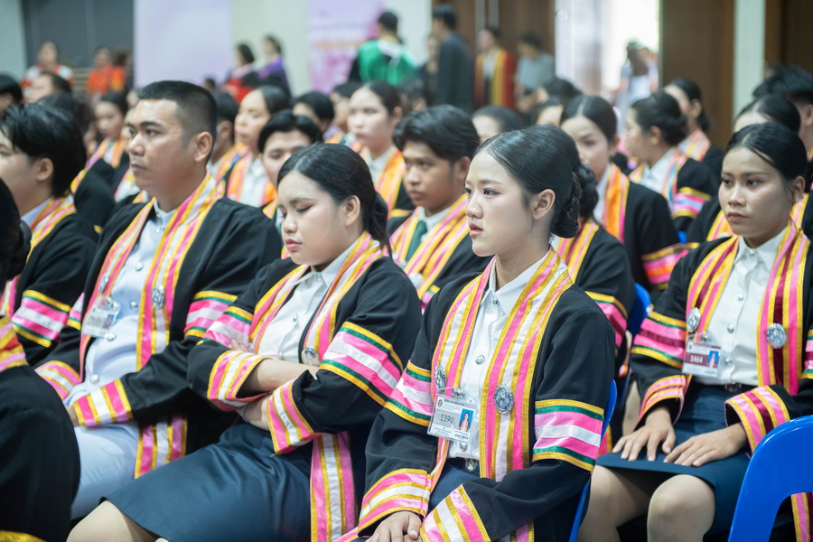 ม.รำไพพรรณี จัดพิธีซ้อมรับพระราชทานปริญญาบัตร 2568 (4)