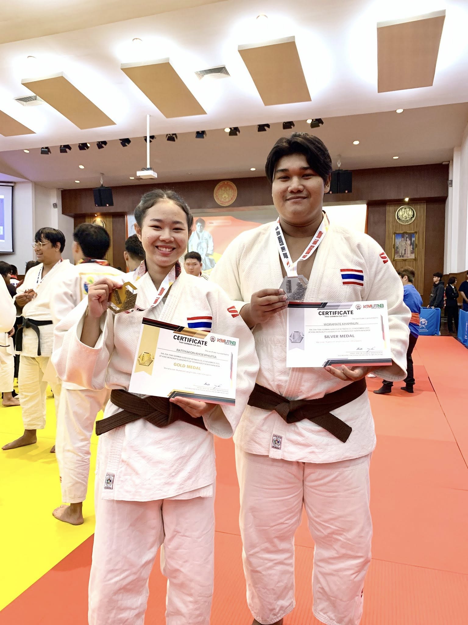 มรภ.รำไพพรรณี คว้า 2 เหรียญทอง-เงิน ยูโด รายการ Thai German Cup 2025 (2)
