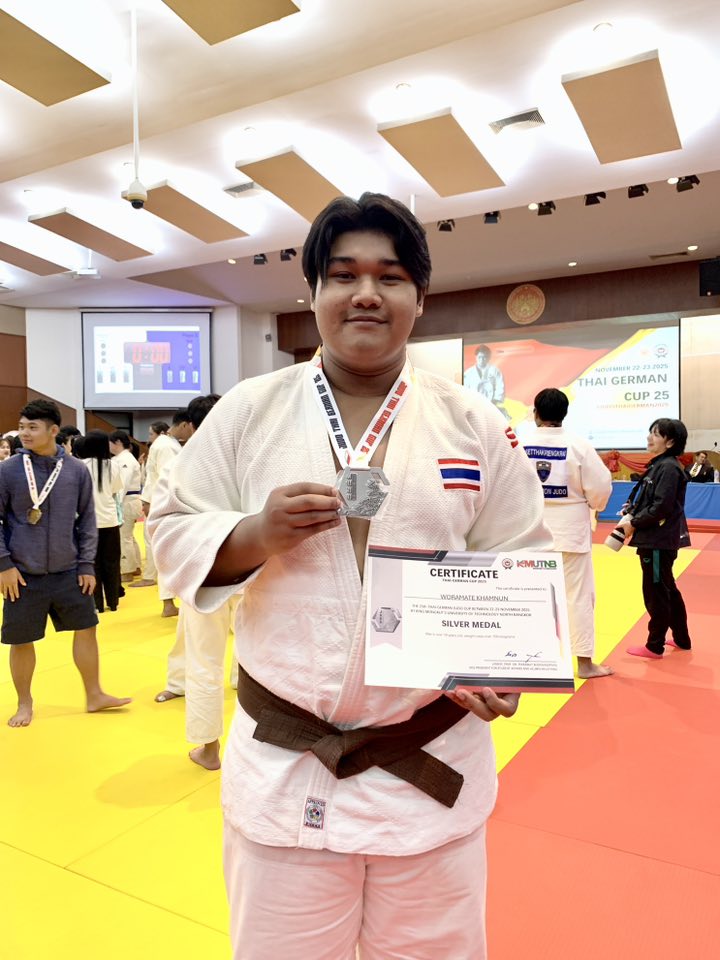 มรภ.รำไพพรรณี คว้า 2 เหรียญทอง-เงิน ยูโด รายการ Thai German Cup 2025 (4)