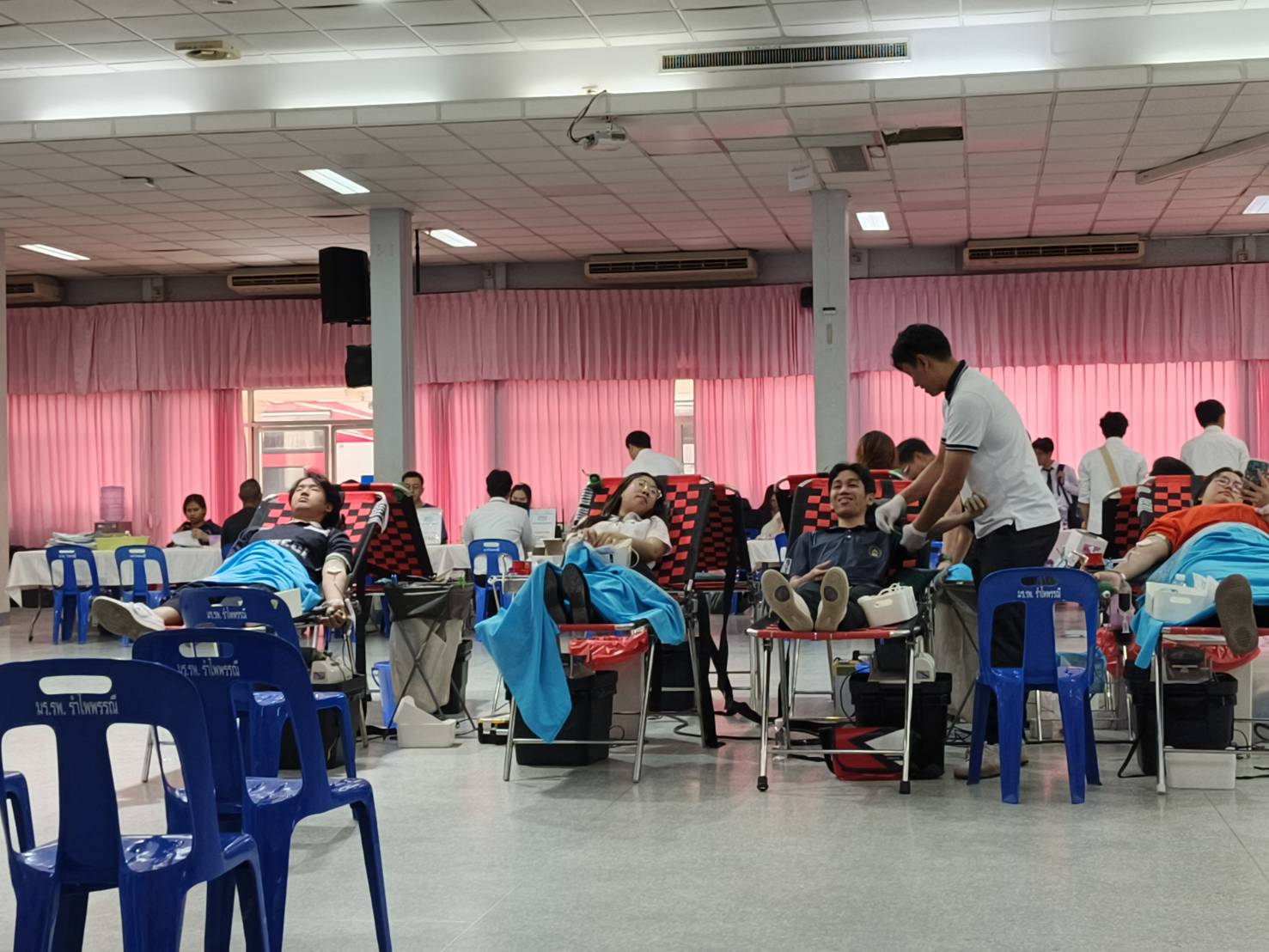 มรภ.รำไพพรรณี ผนึกพันธมิตร เปิดรับบริจาคโลหิตและอวัยวะ สำรองรับเทศกาลปีใหม่ (3)