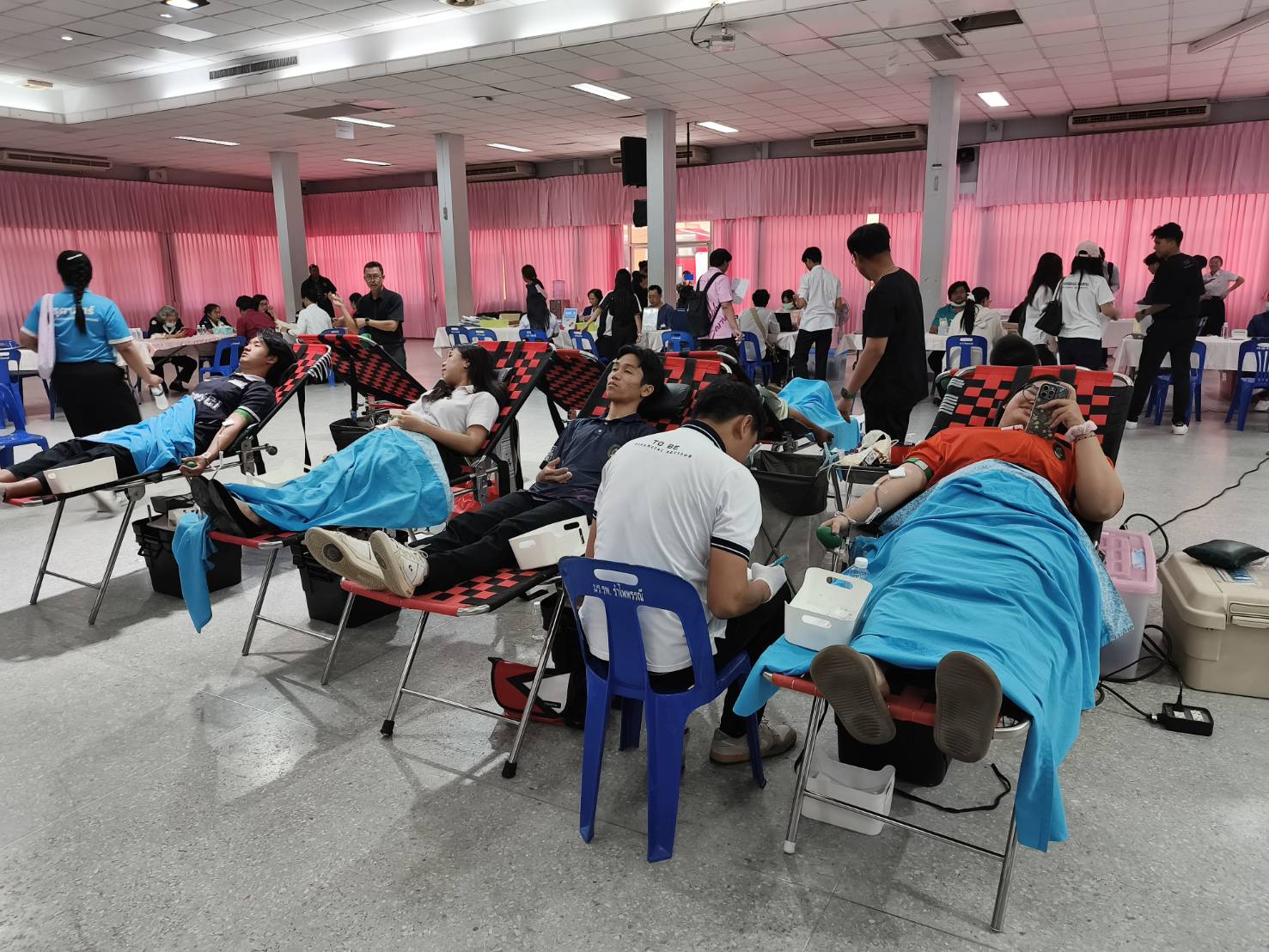 มรภ.รำไพพรรณี ผนึกพันธมิตร เปิดรับบริจาคโลหิตและอวัยวะ สำรองรับเทศกาลปีใหม่ (5)