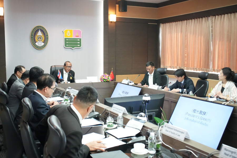 มรภ.รำไพพรรณี ต้อนรับนักศึกษาจีนระดับบัณฑิตศึกษา สร้างเครือข่ายวิชาการในระดับสากล (1)