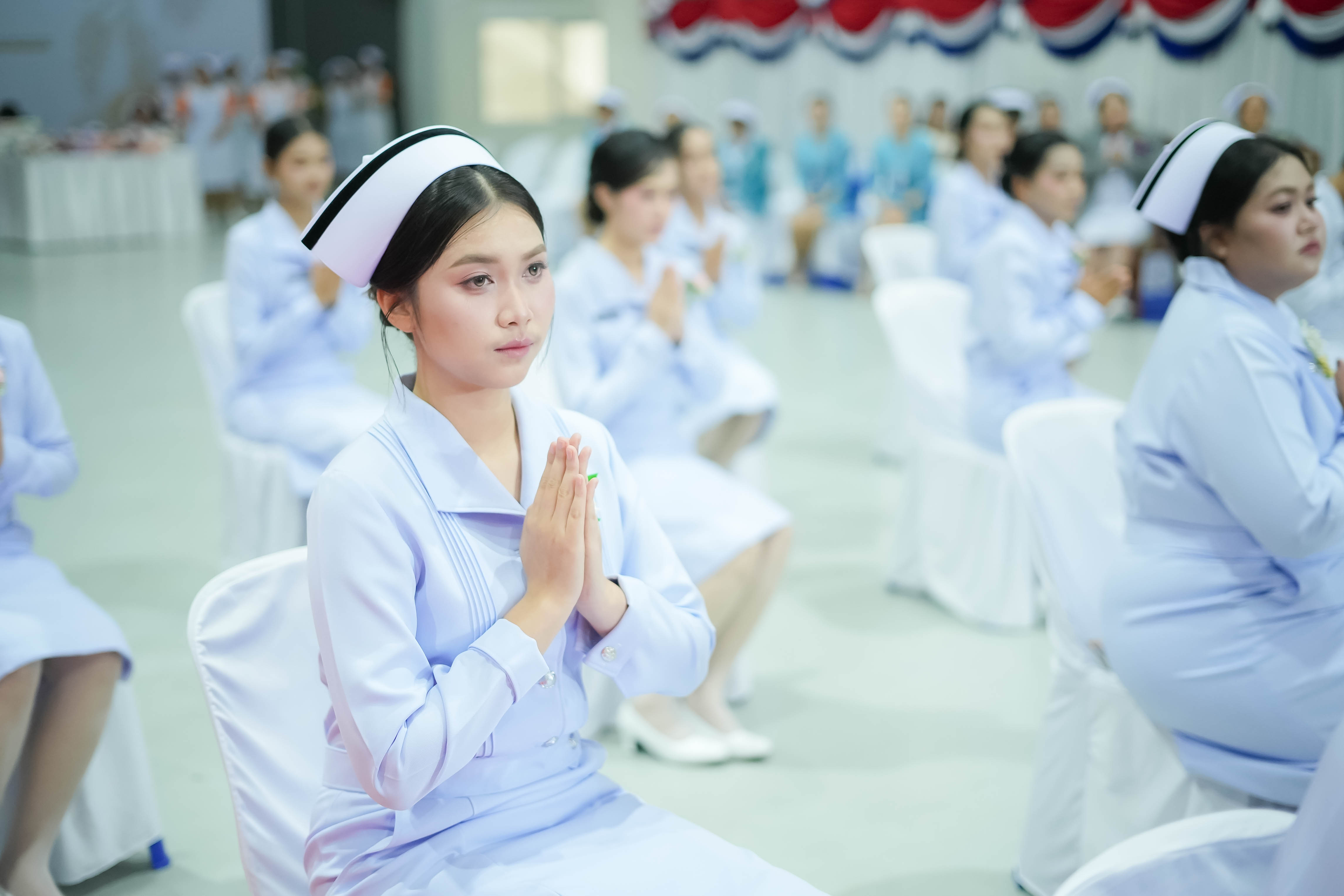 พิธีสำเร็จการศึกษาของนักศึกษาพยาบาลศาสตรบัณฑิต รุ่นที่ 4 และหลักสูตรผู้ช่วยพยาบาล รุ่น 2 (5)