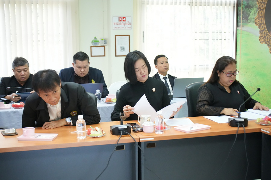 การประชุมคณะกรรมการบริหารมหาวิทยาลัย (กบ.) ครั้งที่ 5/2569 (3)