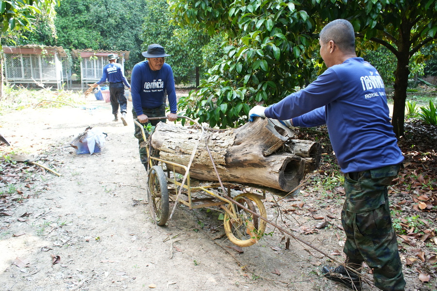ผนึกกำลังทหารพราน ปรับทัศนียภาพวังสวนบ้านแก้วสู่ระดับสากล (3)
